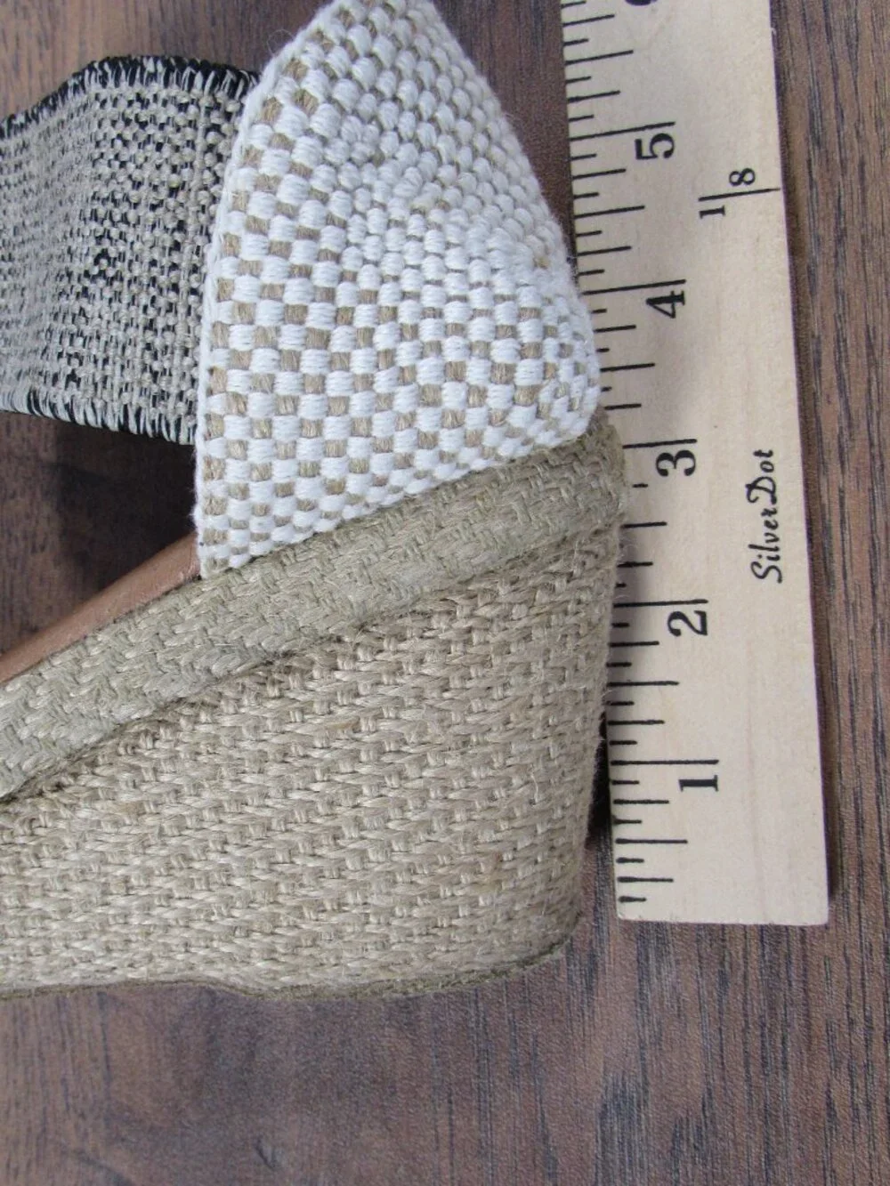 Andre Assous Anouka Wedge Espadrilles Sandals Woven Luxury Boho Women's 8